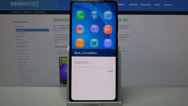 How to Change Icon Style on SAMSUNG Galaxy A52 – Change Icon Shape смотреть онлайн