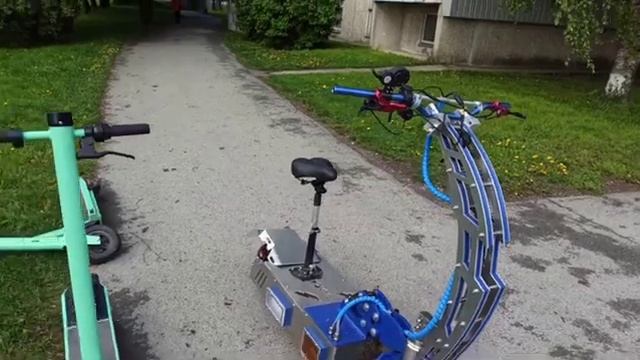 Мой новый самокат.Сделал сам. смотреть онлайн