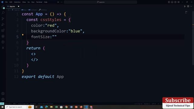 React JS Tutorial - Basic to Advance ? React Typescript Using Inline Styles смотреть онлайн