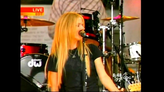 Avril Lavigne- GMA, NY (8/26/2005) 4K HD