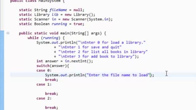 Java: Simple Library System (Part 4) смотреть онлайн