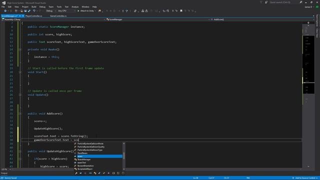 Storing High Scores in Unity 2019 смотреть онлайн