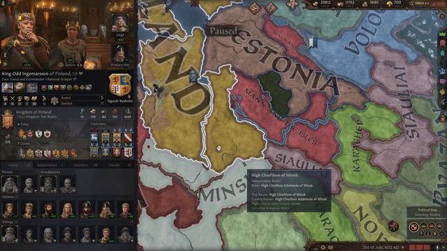 1Game1Life Crusader Kings 3 Royal Court: Part 67 - So We Build Mangonels смотреть онлайн
