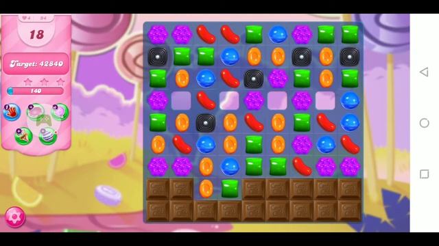 Game Candy Crush Saga // Level 93 & 94 // Android Gameplay смотреть онлайн