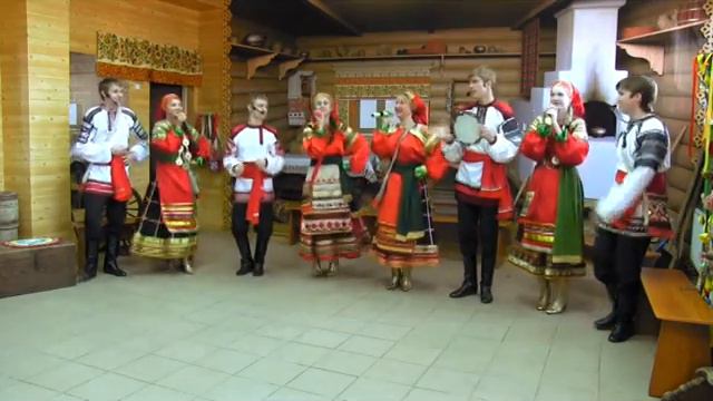 Народная вокальная студии "Акцент" - "Ах, вы, сени, мои сени" смотреть онлайн