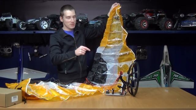 БОЛЬШОЙ ПАРАПЛАН на радиоуправлении (Rc Paramotor)