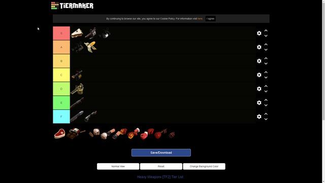 [TF2] Heavy Weapons Tier List смотреть онлайн