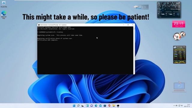 How to Run SFC /SCANNOW Command in Windows 11 смотреть онлайн