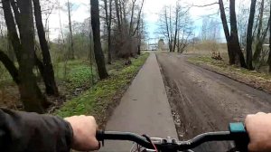 Электровелосипед из генератора, передний привод.