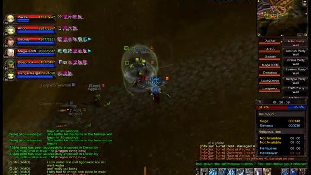 4Story / Gates Of Andaron (GOA) - Saga/Outclaws Vs Genesis смотреть онлайн