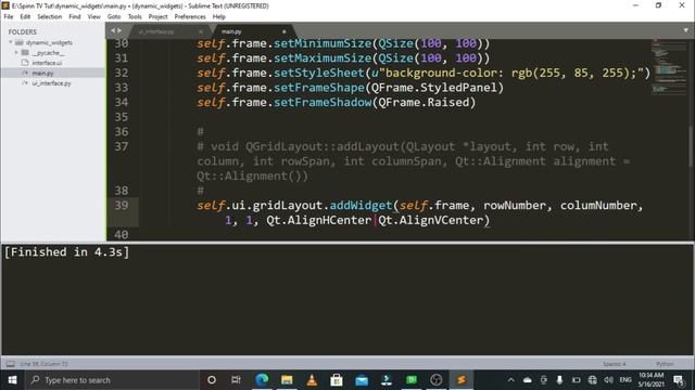 Python Adding new widgets dynamically to the window | Modern UI | Modern GUI | Flat UI | QT смотреть онлайн