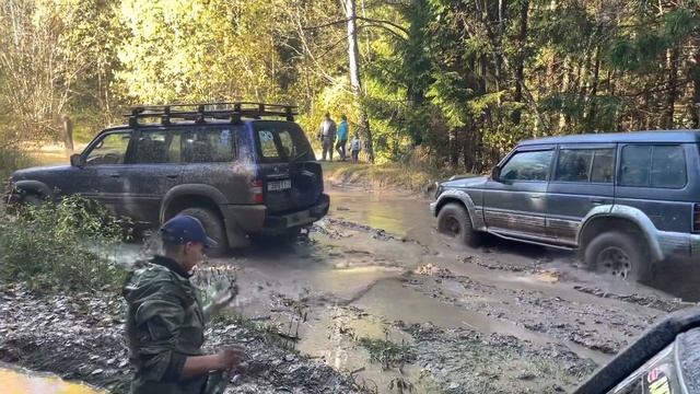 Patrol вернулся, батя-сын, Патриот и Нивка на чипе, Серёга на Touareg W10 и друзья Parketosy смотреть онлайн