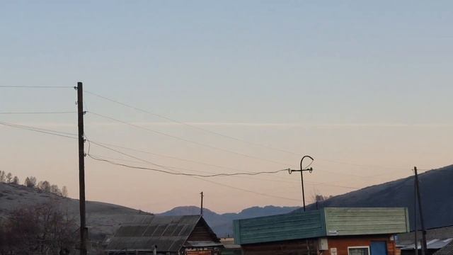 Утро в деревне. Химтрейлы. смотреть онлайн