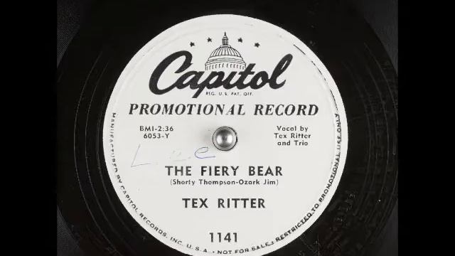 The Fiery Bear ~ Tex Ritter and Trio (1950) смотреть онлайн