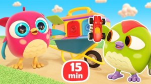 Совенок Хоп Хоп и Тук Тук ищут дверь к своим ключам и играют! Развивающие мультики