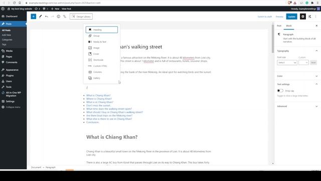 Easy Way To Add A Table Of Contents To Your WordPress Blog Posts And Pages. смотреть онлайн