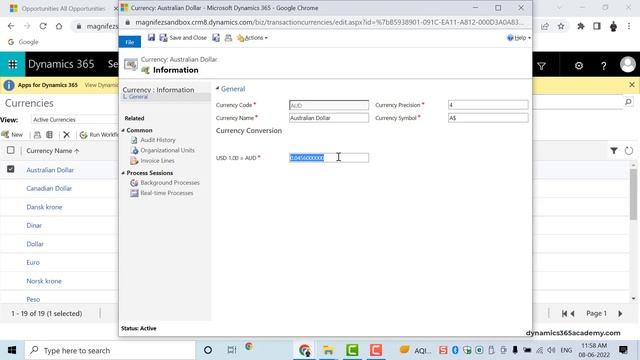 How to Configure Currencies in Dynamics 365 Customer Engagement | Microsoft Dynamics CRM смотреть онлайн