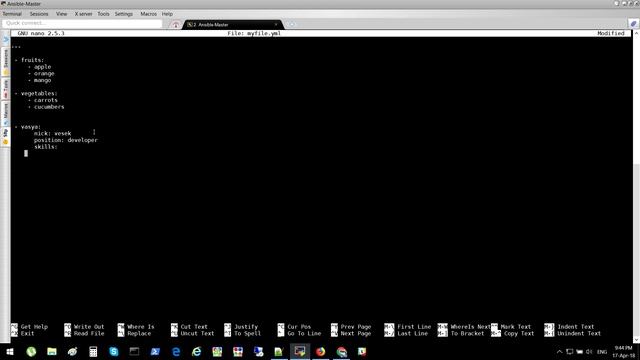 8-Ansible - Правила Формата YAML смотреть онлайн