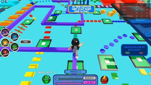 ASMR Gaming | ROBLOX MEGA EASY OBBY | No Talking ? смотреть онлайн