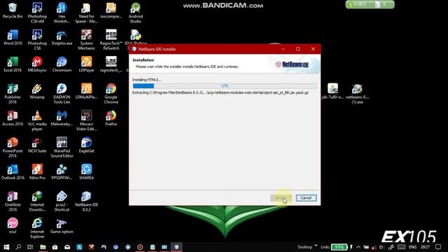 Cara menginstal java netbeans 8.0.2 dan JDK 7 netbeans смотреть онлайн