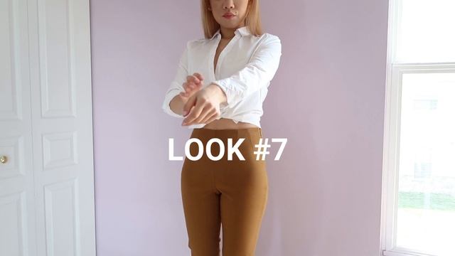 9 CUTE WAYS TO WEAR A DRESS SHIRT | How to style a button up shirt смотреть онлайн