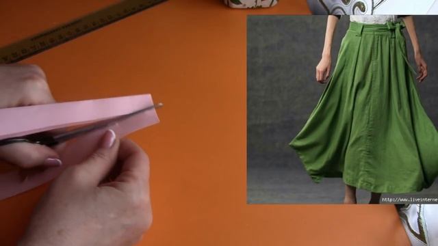 Бохо -юбка. Моделируем юбку в стиле бохо. смотреть онлайн