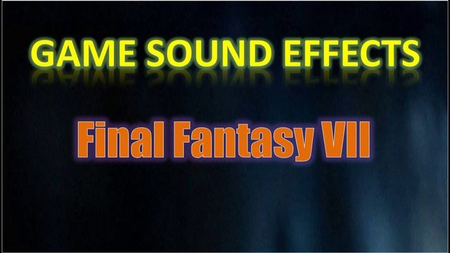 Final Fantasy VII Sound Effects - Spell: Toad смотреть онлайн