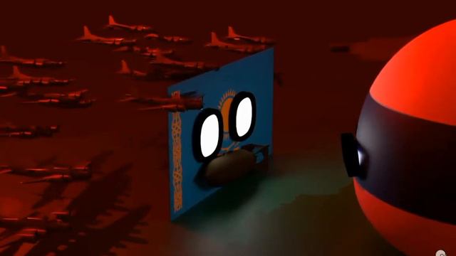 Казахстан угрожает нам бомбардировкой! | #Countryballs смотреть онлайн