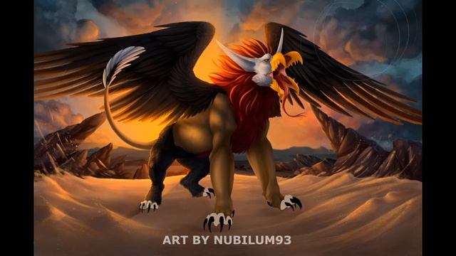 Из скетча в рисунок - Грифон | From sketch to drawing - Griffin смотреть онлайн