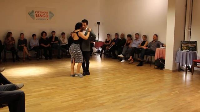Céline Giordano Et Alexis Quezada : Mimosa, Canaro, à Clermont Tango, 14 Décembre 2019