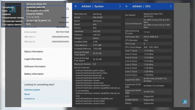 Samsung Galaxy A04 vs Realme C33. Противостояние свежих бюджетников смотреть онлайн
