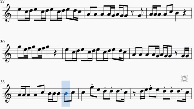 Memories Maroon 5 For C Instrument With Backing Track | Violin
