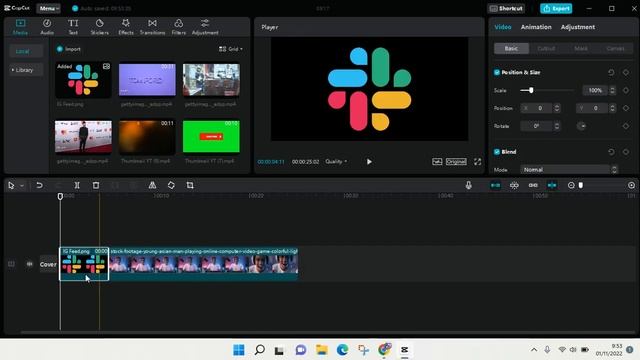 How to Insert Logo in CapCut for PC смотреть онлайн
