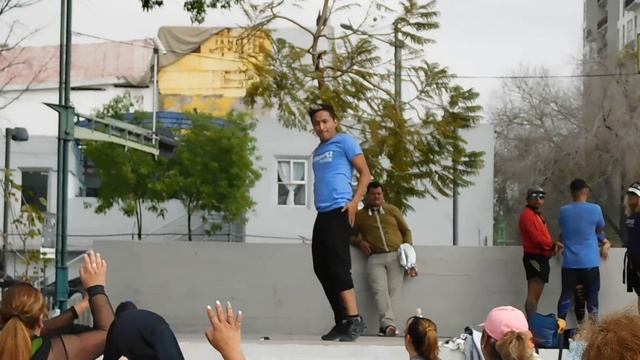 Zumba Pushkin, bailando con Nueva ERA!!! profe Marck (2) смотреть онлайн