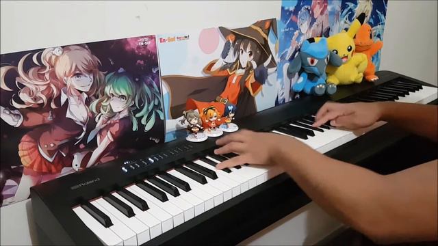 Another Opening - "Kyoumu Densen" (Piano w/ Lyrics) смотреть онлайн
