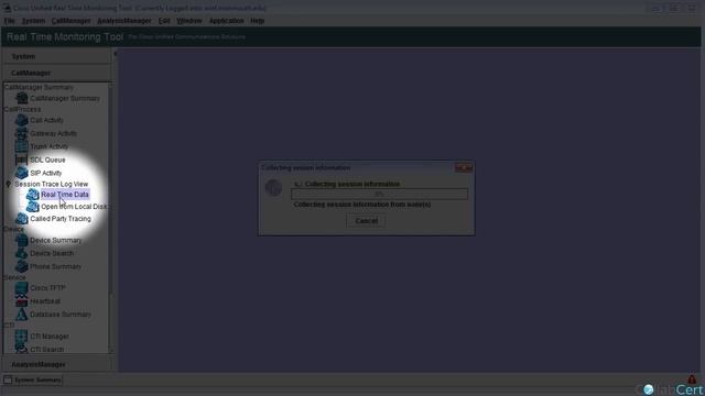 CCIE Collab: Using RTMT for SIP Troubleshooting (24m 37s) смотреть онлайн