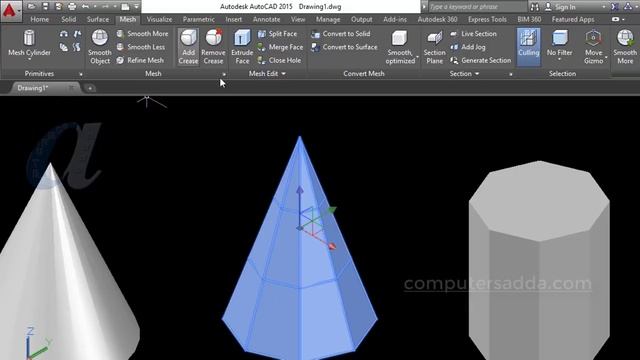 AutoCAD " 3D " Tutorials in Telugu || with in "4:30 Hours" || Computersadda.com смотреть онлайн