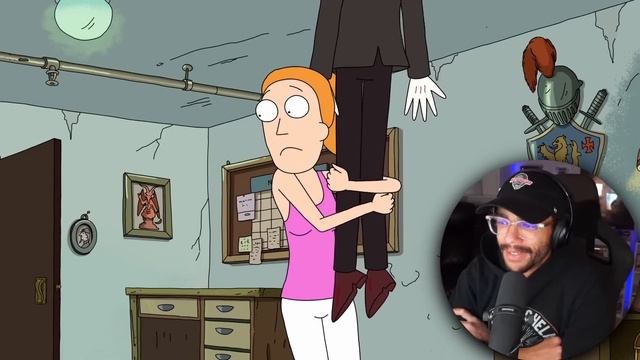 Rick and Morty: Season 1 Episode 9 Reaction! - Something Ricked This Way Comes смотреть онлайн