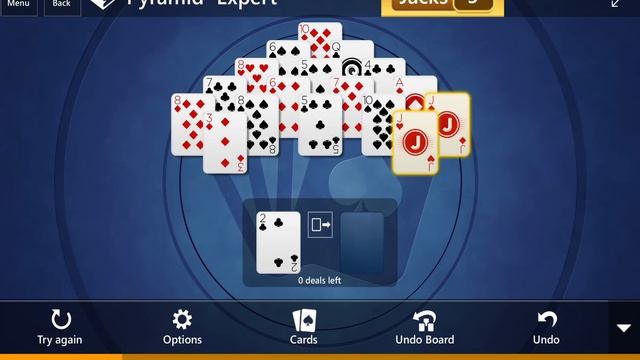 Microsoft Solitaire Collection: Pyramid - Expert - January 25, 2015 смотреть онлайн