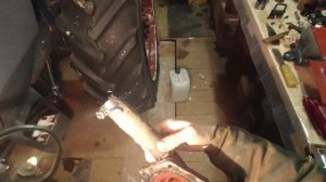 Чистка гидравлического фильтра трактора МТЗ 82 / Cleaning the hydraulic filter of the MTZ 82 tracto