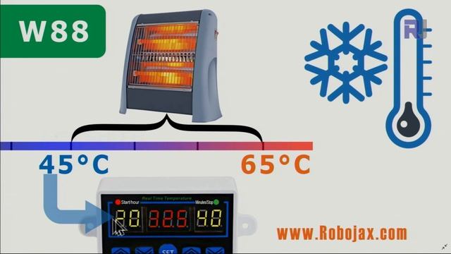 W1411 W88 Temperature Controller Thermostat and 100 hours Relay Timer смотреть онлайн