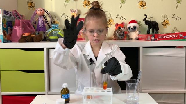 Polly's Way #5. Окисляем цинк соляной кислотой! Химические опыты для детей. смотреть онлайн