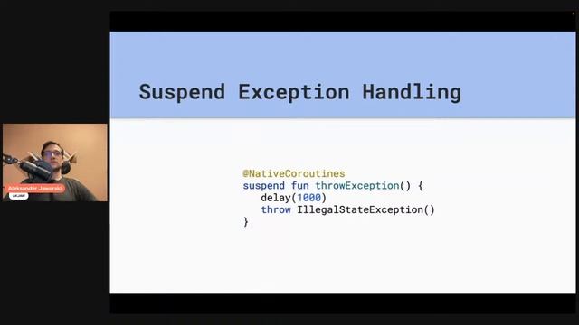 KMP Native Coroutines / Aleksander Jaworski / DevSpeakerPro смотреть онлайн