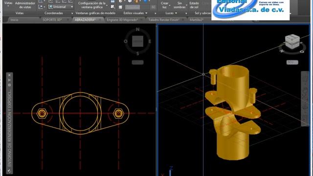 AutoCAD 2018 Curso en Español para Diseño Industrial 3D смотреть онлайн