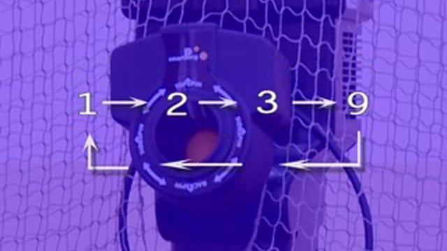 GERMANY-WIRELESS INFRARED REMOTE CONTROLLER-Smartpong table tennis robot смотреть онлайн