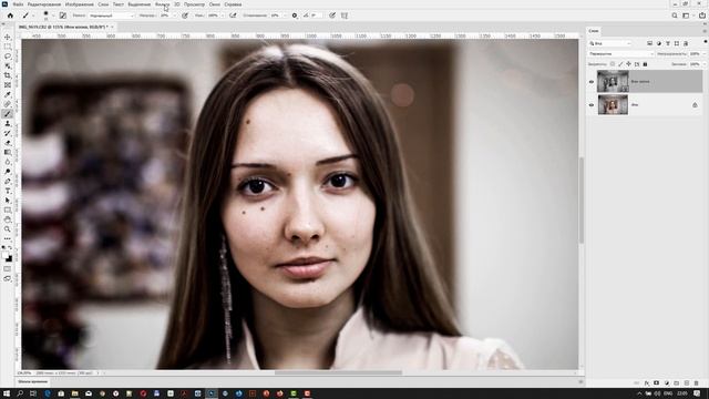 Как повысить резкость изображения в Adobe Photoshop смотреть онлайн