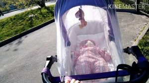 Прогулка/ Гуляем с реборном в коляске