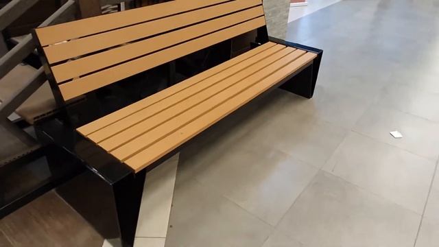 DECKLAND. Скамейка из Металла и ДПК смотреть онлайн