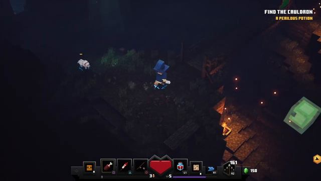 Minecraft dungeons #4 Soggy Swamp смотреть онлайн