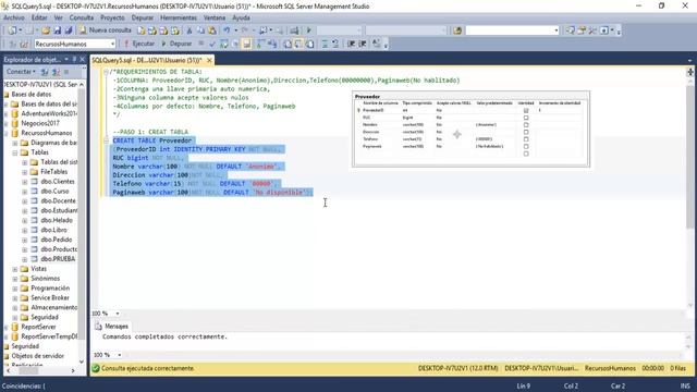 12. CURSO SQL SERVER |Tablas| Columna predeterminada (DEFAULT) смотреть онлайн